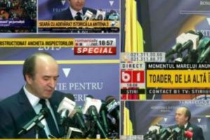 REVOCAREA ȘEFEI DNA. Câţi români au urmărit anunţul lui Tudorel Toader