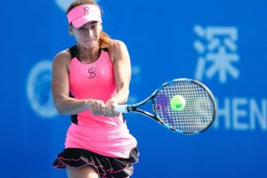 Irina Bara, în semifinalele probei de dublu a turneului 