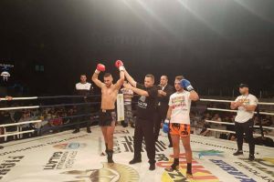 Luptatorul Tarkan Ismail, de la Keru Kento Constanta, victorie in gala Colosseum Tournament de la Galati (galerie foto)