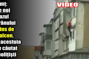 Neamţ: Date noi în cazul bătrânului împins de la balcon. Fiul acestuia este căutat de poliţişti