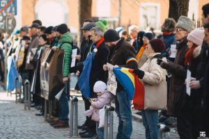 VIDEO Al 60-lea flashmob #văvedem din Sibiu. Mesaj pentru PSD