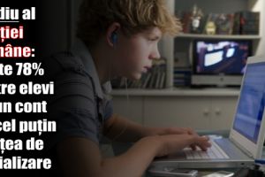 Studiu al Poliţiei Române: Părinţi, voi ştiţi ce fac copiii voştri pe internet?