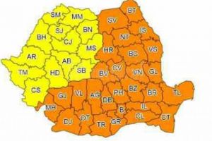 Cod portocaliu de ger pentru judeţul Suceava