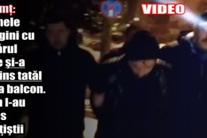 Neamţ: Primele imagini cu tânărul care şi-a împins tatăl de la balcon. Cum l-au prins poliţiştii
