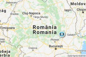 Doua cutremure s-au produs astazi, in Romania, la interval de cateva minute. Unde au fost inregistrate