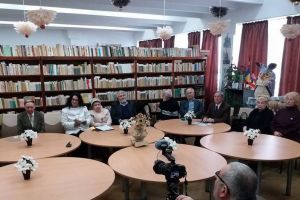 Profesorul şi poetul Constantin Th. Ciobanu a fost sărbătorit la Oneşti