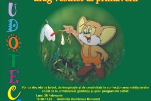 Biblioteca Judeţeană “Alexandru şi Aristia Aman”: “Mărţişor, drag vestitor al primăverii”