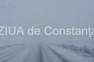 Vreme extrema in Dobrogea: Se anunta ninsori insemnate camtitativ. Recomandarile CNAIR pentru soferi