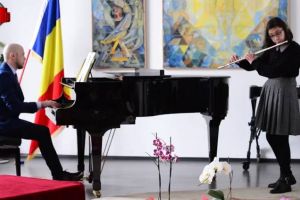 Ruxandra Cosmovici, flaut, a câştigat trofeul concursului „Cel mai bun interpret”