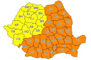 Temperaturile în judeţul Suceava vor coborî până la minus 22 de grade Celsius