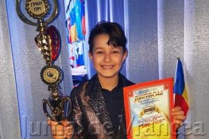 FOTO: Vrânceanul Mihai Bratosin a obţinut MARELE PREMIU la un concurs internaţional de talente