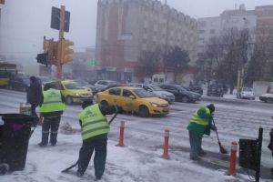 Utilajele Polaris M Holding, pregatite pentru deszapezire in municipiul Constanta