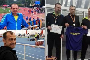 E tatal fotbalistului Darius Romascanu: Cel mai rapid pompier! Record national pentru Gheorghe Romascanu, triplu campion mondial (galerie foto)