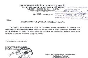 Restricţii în şcoli