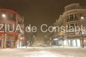 Nu scapam de vremea rea. Meteorologii au actualizat avertizarile de ninsoare, viscol si ger. Constanta ramane sub cod portocaliu de vreme severa 