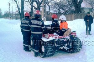 ULTIMĂ ORĂ: O nouă intervenţie cu şenilata