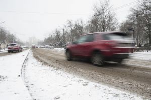 La Timisoara, 14 utilaje imprastie material antiderapant