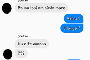 DIALOG HALUCINANT si poze XXX intre o eleva de la 