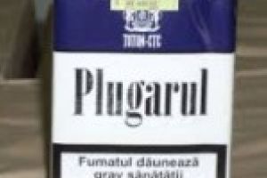 Contrabandă cu ţigări “PLUGARU”