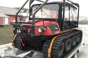 Șenilată şi container pentru căutare-salvare, în dotarea ISU Bistriţa (FOTO-VIDEO)