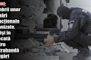 Neamţ: Membrii unor grupări infracţionale organizate, trimişi în judecată pentru contrabandă cu ţigări