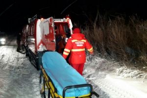 O noua interventie cu senilata. Barbat, preluat din satul Canlia, judetul Constanta