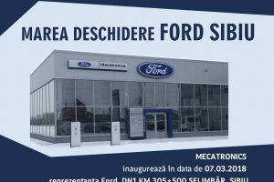 Acelaşi brand, alt dealer. Ford revine la Sibiu!