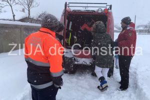 Judetul Constanta, printre judetele cele mai afectate de conditiile meteo. Cum au intervenit efectivele MAI