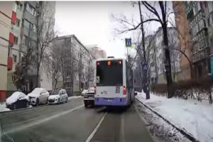 Femeie lovita din plin de autobuz, pe Calea Aradului din Timisoara