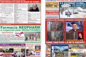 Jurnalul de Călăraşi nr. 3073 din 28 februarie 2018