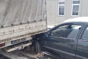 HAOS pe şoselele din Arad! ACCIDENTELE se ţin LANȚ