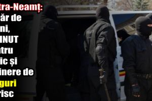 Piatra-Neamţ: Tânăr de 17 ani, reţinut pentru trafic şi deţinere de droguri de risc