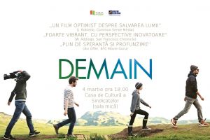 Documentarul ”Demain”, câştigătorul premiului César în 2016, proiectat gratuit la Alba Iulia