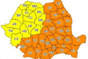 Valul de frig persistă în toată ţara! România e sub cod galben şi portocaliu de ger pentru încă trei zile