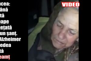 Vrancea: Bătrână găsită aproape îngheţată într-un şanţ. Are Alzheimer şi credea că locuieşte în Neamţ
