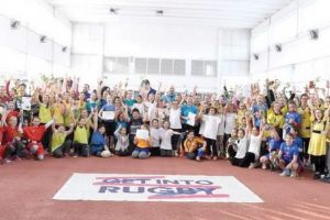 Două echipe de rugbiste din Tanacu, în turneul „Dragobete pentru fete”