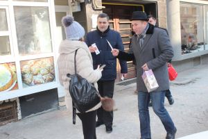 FOTO&VIDEO. Mărţişoare pentru sătmărence din partea PSD Satu Mare