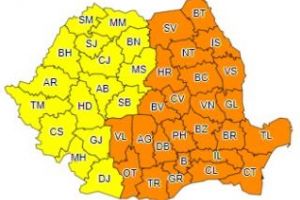 ANM a emis un nou avertisment de ger! Clujul este afectat