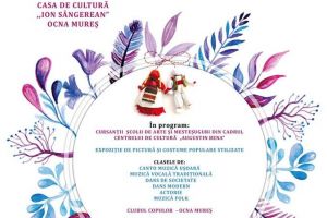 VINERI: „Mărţişor călător” – spectacol susţinut de cursanţii Şcolii de Arte şi Meşteşuguri la Ocna Mureş