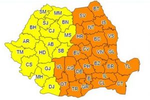 Încă nu scăpăm de iarnă: Nou cod galben în Bistriţa-Năsăud!