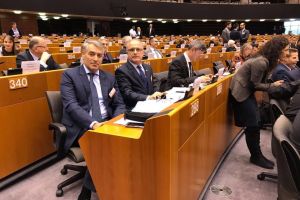 Deputatul PSD Vasile Cocos, discutii la nivel inalt la Parlamentul European