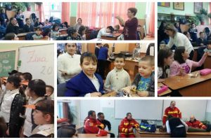 FOTO. Ateliere practice, activităţi demonstrative, demonstraţii SMURD, la Școala ”Mihai Eminescu” din Alba Iulia, de Ziua Porţilor Deschise