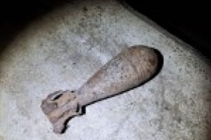 Bomba aruncator calibru 60 mm gasita in loc. Lacu Sarat