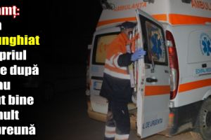 Neamţ: Şi-a înjunghiat propriul frate după ce au băut bine şi mult împreună