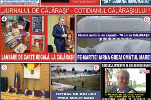 Jurnalul de Călăraşi nr. 3075 din 2-4 martie 2018
