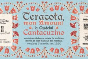 Expoziţie de cahle transilvănene, pictate la Castelul Cantacuzino