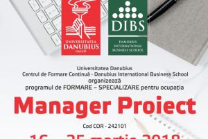Universitatea ”Danubius”: Program de formare pentru managerii de proiect