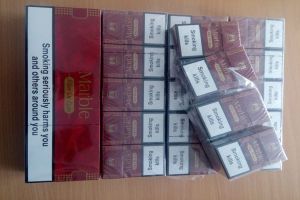 Țigări confiscate de Poliţia locală