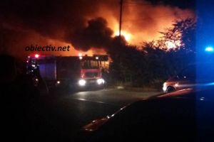 Incendiu la Țăndărei