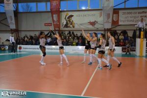 FOTO: Volei Alba Blaj – Agroland Timişoara 3-1, în prima rundă a fazei secunde din Divizia A1 | Repetiţie pentru derby-ul de foc cu CSM Bucureşti